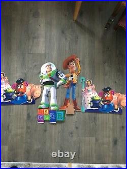 Vintage Toy Story Cardboard Figures From A Toys R Us Display Very Rare