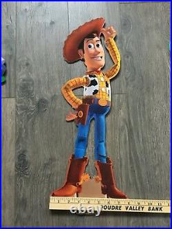 Vintage Toy Story Cardboard Figures From A Toys R Us Display Very Rare