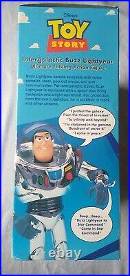 Vintage Toy Story Intergalactic Buzz Lightyear Ultimate Talking Action Figure