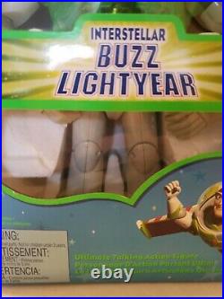 Vintage Toy Story Interstellar Buzz Lightyear Green Talking Action Figure NIB