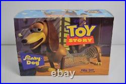 Vintage Toy Story Lot NIP Slinky Dog Disney Buzz Lightyear Soliders 5 PC Lot