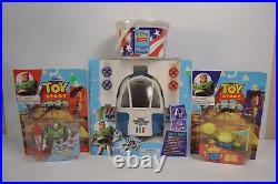 Vintage Toy Story Lot NIP Slinky Dog Disney Buzz Lightyear Soliders 5 PC Lot