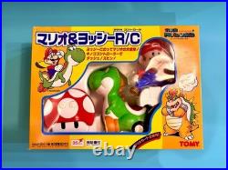 Vintage Toy Super Mario World TOMY RC Car With Box From Japan Very Rare