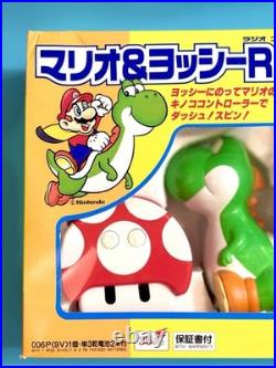 Vintage Toy Super Mario World TOMY RC Car With Box From Japan Very Rare