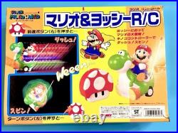Vintage Toy Super Mario World TOMY RC Car With Box From Japan Very Rare