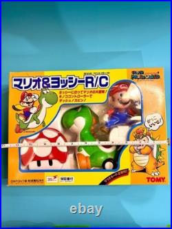 Vintage Toy Super Mario World TOMY RC Car With Box From Japan Very Rare