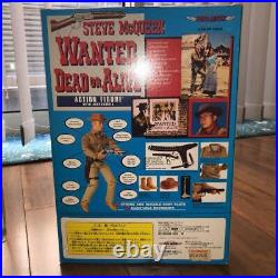 Vintage Toys Mcqueen Steve Mcqueen as Josh Randall Wanted Dead or Alive Japan