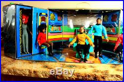 Vintage Toys Star Trek Toys 1976 Mego 8 Scale Action 5 Figure Playset Lot