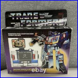 Vintage Transformers Deception G1 Soundwave Buzzsaw Complete In Box 1984 Vintage Transformers Deception G1 Soundwave Buzzsaw Complete In Box 1984