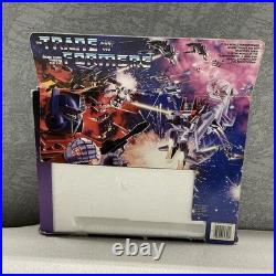 Vintage Transformers Deception G1 Soundwave Buzzsaw Complete In Box 1984
