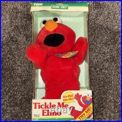 Vintage Tyco Tickle Me Elmo Figure Plush Toy New In Original Box 1996 Nrfb