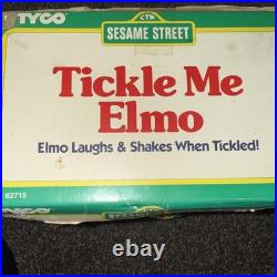 Vintage Tyco Tickle Me Elmo Figure Plush Toy New In Original Box 1996 Nrfb