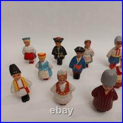 Vintage USSR 15 Soviet Republics Friendship Set x15 Plastic Doll Toy Figurines Vintage USSR 15 Soviet Republics Friendship Set x15 Plastic Doll Toy Figurines