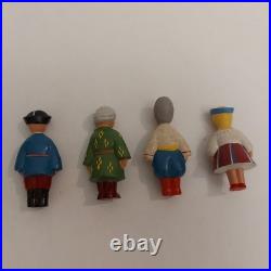 Vintage USSR 15 Soviet Republics Friendship Set x15 Plastic Doll Toy Figurines Vintage USSR 15 Soviet Republics Friendship Set x15 Plastic Doll Toy Figurines