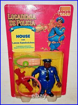 Vintage Ultra Rare Police Academy Argentina Snack Attack House Figure Toy Moc