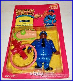 Vintage Ultra Rare Police Academy Argentina Snack Attack House Figure Toy Moc