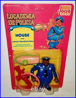 Vintage Ultra Rare Police Academy Argentina Snack Attack House Figure Toy Moc