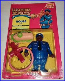 Vintage Ultra Rare Police Academy Argentina Snack Attack House Figure Toy Moc