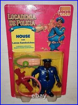 Vintage Ultra Rare Police Academy Argentina Snack Attack House Figure Toy Moc