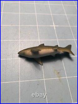 Vintage Unbranded Action Figure Shark Great White Explorer 5.5 BULLETHEAD