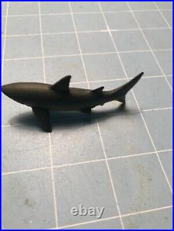 Vintage Unbranded Action Figure Shark Great White Explorer 5.5 BULLETHEAD