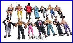 Vintage WWE Jakks Pacific ECW 14 Wrestling Action Figures LARGE LOT