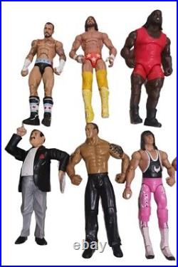 Vintage WWE Jakks Pacific ECW 14 Wrestling Action Figures LARGE LOT