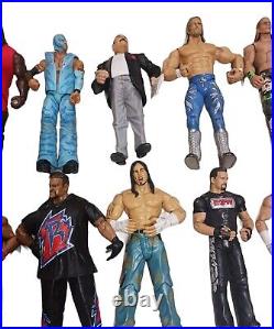 Vintage WWE Jakks Pacific ECW 14 Wrestling Action Figures LARGE LOT