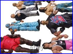 Vintage WWE Jakks Pacific ECW 14 Wrestling Action Figures LARGE LOT