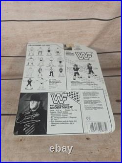 Vintage WWF HASBRO The Undertaker Blue Card Action Figure 1992 FRENCH Edition