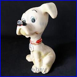 Vintage Walt Disney 101 Dalmatians Lucky Rubber Toy Bartoplas Made In Colombia