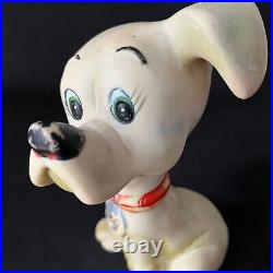 Vintage Walt Disney 101 Dalmatians Lucky Rubber Toy Bartoplas Made In Colombia