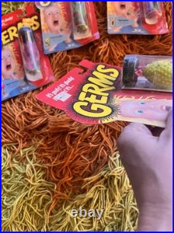 Vintage Worlds Of Wonder Germs Figure Set Of 11 Rare Toys 1988