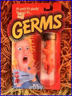 Vintage Worlds Of Wonder Germs Figure Set Of 11 Rare Toys 1988