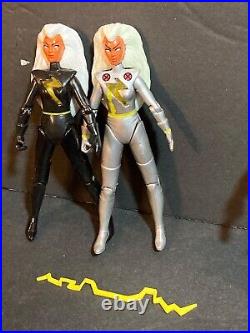 Vintage X-MEN Action Figures Toy Biz Lot 1990s Rare Deadpool + Cake Toppers