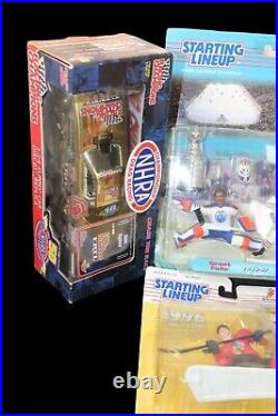 Vintage action figure toy collection lot sealed hockey NHRA