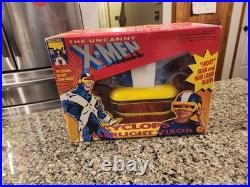 Vintage and Rare 1991 Toy Biz X-Men Cyclops Laser Light Visor boxed MIB BOXED
