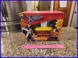 Vintage and Rare 1991 Toy Biz X-Men Cyclops Laser Light Visor boxed MIB BOXED
