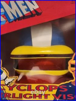 Vintage and Rare 1991 Toy Biz X-Men Cyclops Laser Light Visor boxed MIB BOXED