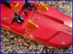 Vintage and Rare Bichi 1966 BATMAN BATBOAT Battery Operated MIB Argentina WORKS