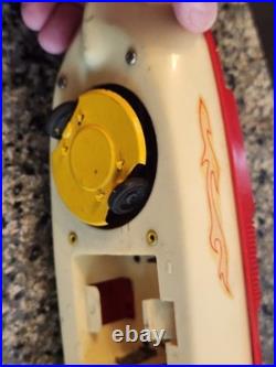 Vintage and Rare Bichi 1966 BATMAN BATBOAT Battery Operated MIB Argentina WORKS