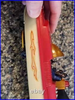 Vintage and Rare Bichi 1966 BATMAN BATBOAT Battery Operated MIB Argentina WORKS