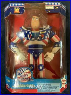 Vintage buzz lightyear action figure Stars And Stripes Unopened In Box USA