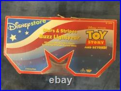 Vintage buzz lightyear action figure Stars And Stripes Unopened In Box USA