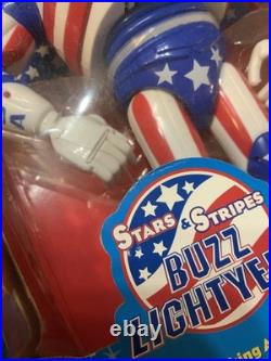 Vintage buzz lightyear action figure Stars And Stripes Unopened In Box USA