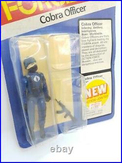 Vintage gi joe action force COBRA OFFICER toy figure moc HASBRO Palitoy rare 2
