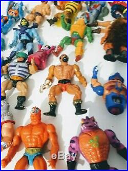 Vintage he man masters of the universe lot of 21 toy figures