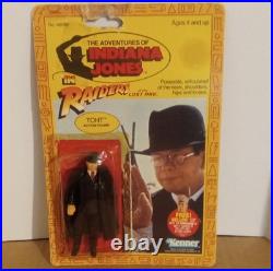 Vintage kenner indiana jones toht action figure made in 1981 in package
