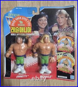 Vintage ko wwf wrestling rockers sealed bag action figure