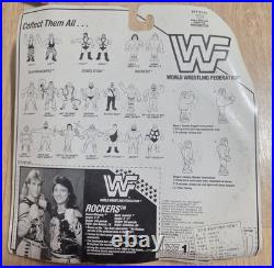 Vintage ko wwf wrestling rockers sealed bag action figure